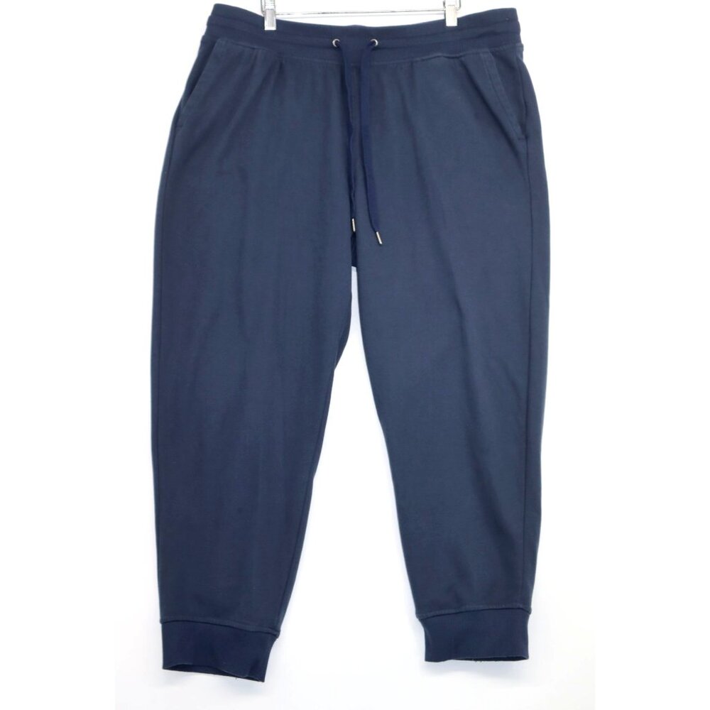Orvis Mens Classic Collection Navy Sweatpants XL Athleisure Casual